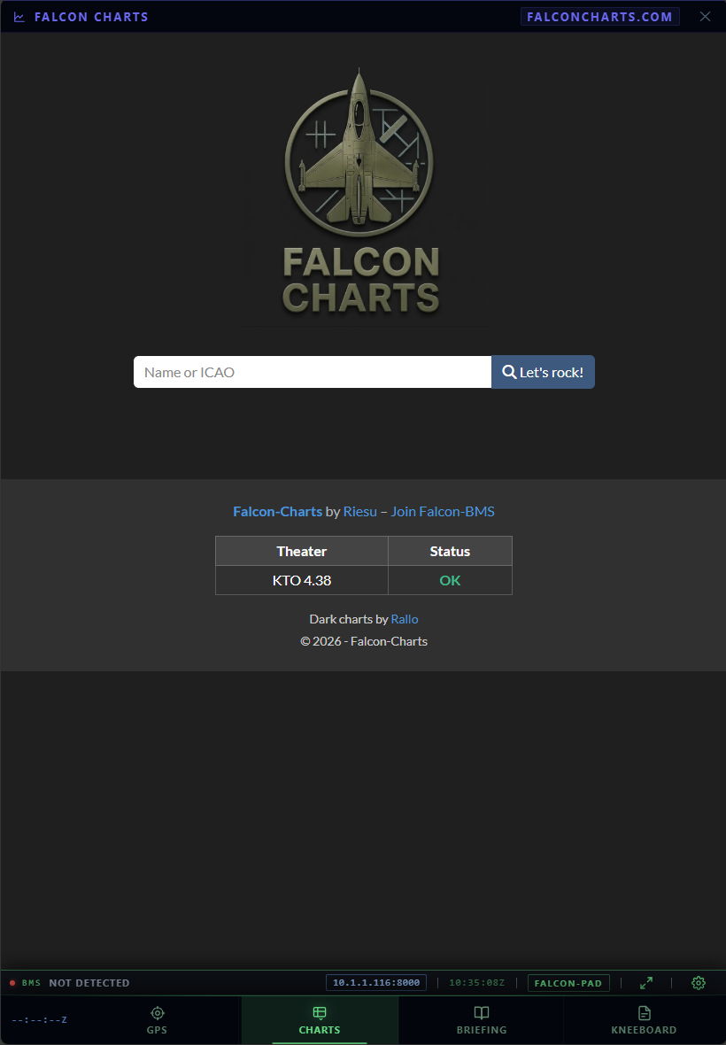 Falcon Charts integration